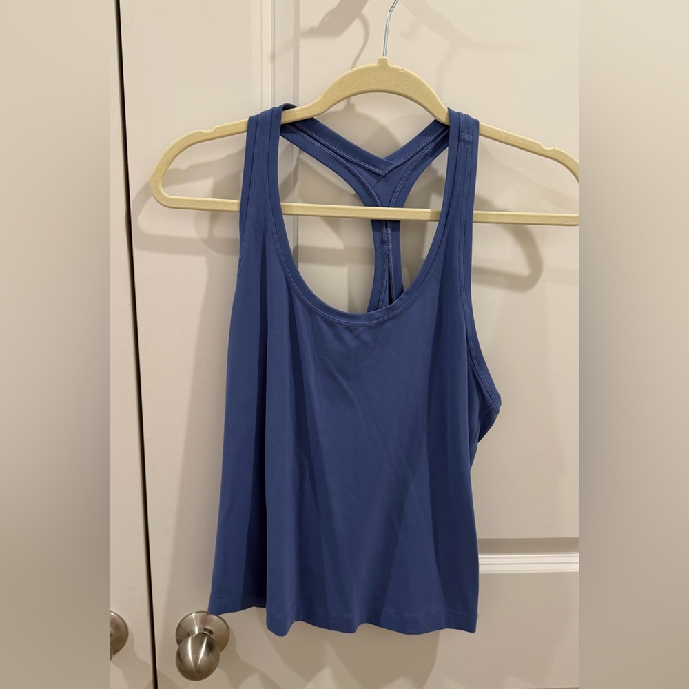 lululemon athletica Blue Tank Top